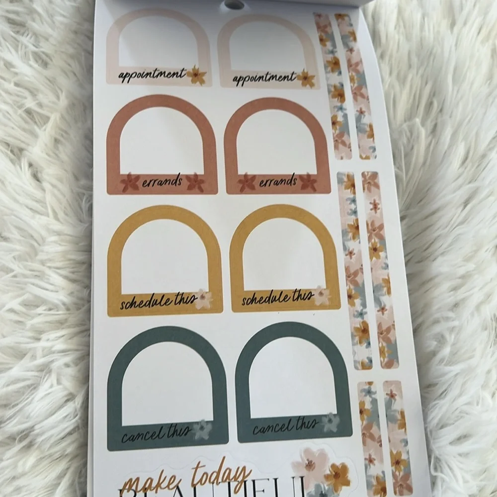 Happy Planner Classic Sticker Sheets - Softly modern 746